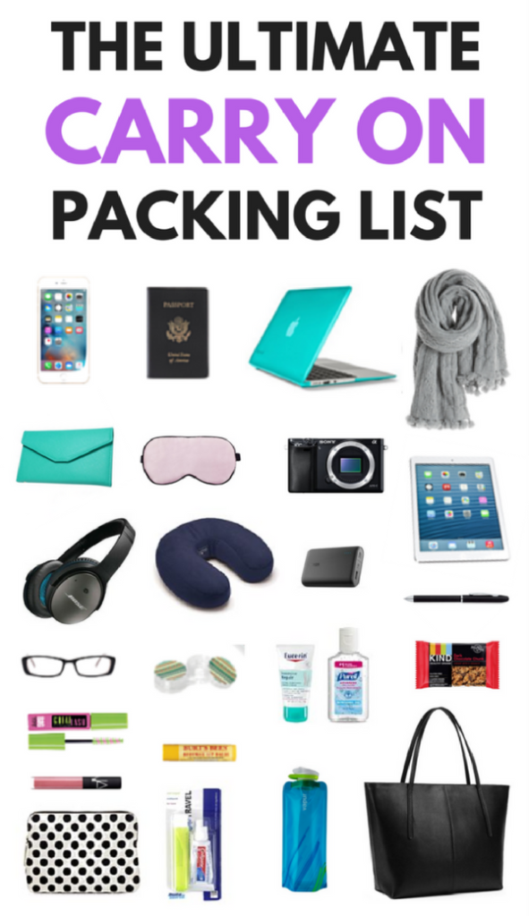What to Pack in a Carry On Bag: The Ultimate Carry On Bag Essentials List
