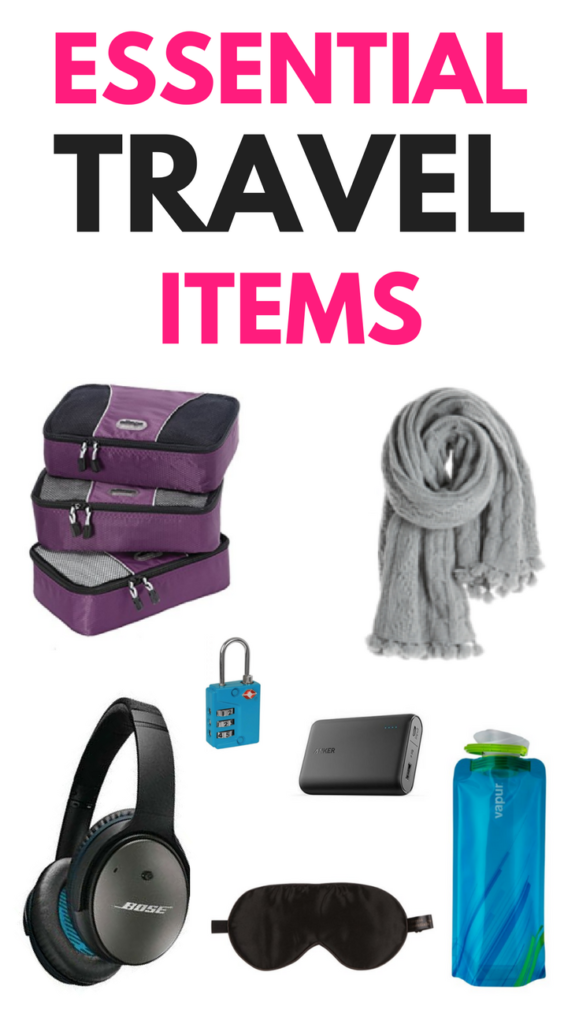 travel items must have