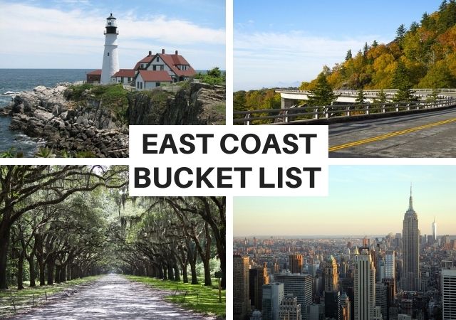 best travel spots east coast